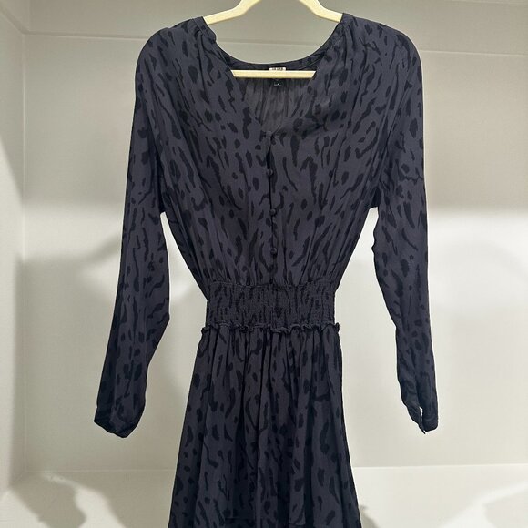 RAILS Jasmine Dress - Ash Cheetah Print, Size Small - Picture 2 of 3